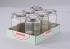 Leifheit Hexagonal jar 770 ml. Set of 6 nos.